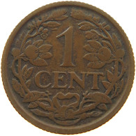 NETHERLANDS 1 CENT 1929 #a013 0425 - 1 Centavos