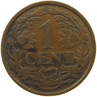 NETHERLANDS 1 CENT 1927 #a085 0837 - 1 Centavos