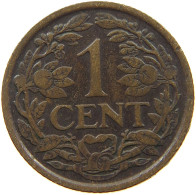 NETHERLANDS 1 CENT 1922 #a013 0287 - 1 Centavos