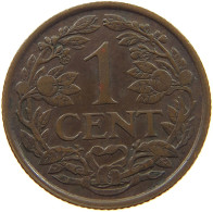 NETHERLANDS 1 CENT 1922 #a013 0275 - 1 Centavos