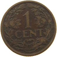 NETHERLANDS 1 CENT 1921 #a015 0481 - 1 Cent