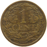 NETHERLANDS 1 CENT 1919 #a085 0857 - 1 Centavos