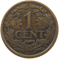 NETHERLANDS 1 CENT 1918 #a013 0261 - 1 Centavos