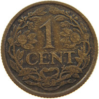 NETHERLANDS 1 CENT 1918 #a015 0479 - 1 Cent