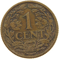 NETHERLANDS 1 CENT 1918 #a013 0285 - 1 Centavos