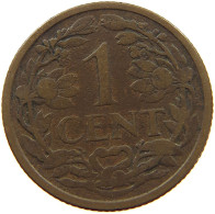 NETHERLANDS 1 CENT 1917 #a013 0255 - 1 Cent