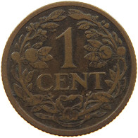 NETHERLANDS 1 CENT 1914 #a032 0399 - 1 Cent