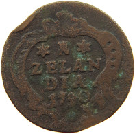 NETHERLANDS DUIT 1790 ZEELAND #s020 0241 - Monnaies Provinciales