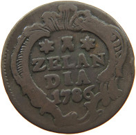 NETHERLANDS DUIT 1786 ZEELAND #s044 0373 - Provincial Coinage