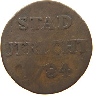 NETHERLANDS DUIT 1784 UTRECHT #s019 0231 - Provincial Coinage