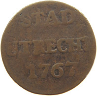 NETHERLANDS DUIT 1767 UTRECHT #c064 0199 - Provinzen