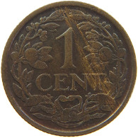 NETHERLANDS CENT 1928 #c063 0267 - 1 Centavos