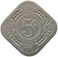 NETHERLANDS 5 CENTS 1943 #a017 0531 - 5 Centavos
