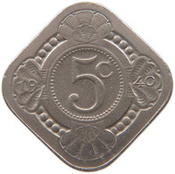 NETHERLANDS 5 CENTS 1940 #a047 0651 - 5 Centavos
