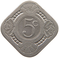 NETHERLANDS 5 CENTS 1934 #c006 0367 - 5 Centavos