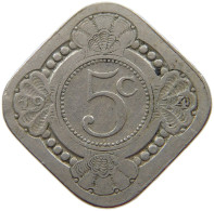 NETHERLANDS 5 CENTS 1914 #s073 0001 - 5 Centavos