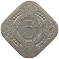 NETHERLANDS 5 CENTS 1914 #s060 0261 - 5 Centavos