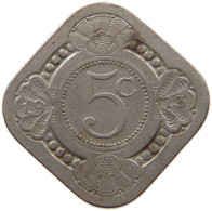 NETHERLANDS 5 CENTS 1913 #c021 0229 - 5 Cent