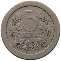 NETHERLANDS 5 CENTS 1907 #s022 0075 - 5 Cent