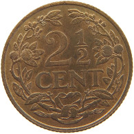 NETHERLANDS 2 1/2 CENTS 1941 TOP #c034 0599 - 2.5 Centavos