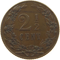 NETHERLANDS 2 1/2 CENTS 1905 #s024 0079 - 2.5 Centavos