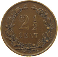 NETHERLANDS 2 1/2 CENTS 1886 #c034 0023 - 1849-1890 : Willem III