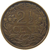 NETHERLANDS 2 1/2 CENT 1941 #a032 0095 - 2.5 Centavos