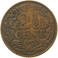 NETHERLANDS 2 1/2 CENT 1929 #a011 0071 - 2.5 Centavos