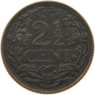 NETHERLANDS 2 1/2 CENT 1918 TOP #a011 0019 - 2.5 Centavos