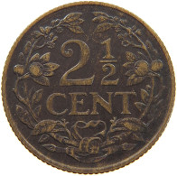 NETHERLANDS 2 1/2 CENT 1916 #c052 0025 - 2.5 Centavos