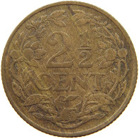 NETHERLANDS 2 1/2 CENT 1918 #a011 0065 - 2.5 Cent