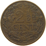 NETHERLANDS 2 1/2 CENT 1916 #a011 0031 - 2.5 Cent