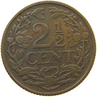 NETHERLANDS 2 1/2 CENT 1915 #a011 0029 - 2.5 Centavos