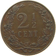 NETHERLANDS 2 1/2 CENT 1906 #a011 0043 - 2.5 Centavos