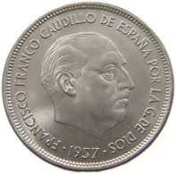 SPAIN 25 PESETAS 1957 68 TOP #s065 0257 - 25 Peseta