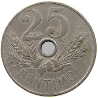 SPAIN 25 CENTIMOS 1927 #a089 0531 - 25 Centesimi