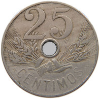 SPAIN 25 CENTIMOS 1927 #a049 0687 - 25 Céntimos