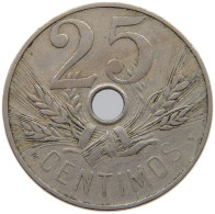 SPAIN 25 CENTIMOS 1927 #s039 0421 - 25 Centiemos