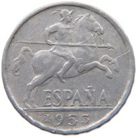 SPAIN 10 CENTIMOS 1953 #s069 0111 - 10 Centesimi