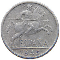 SPAIN 10 CENTIMOS 1945 #c019 0469 - 10 Centesimi