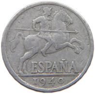 SPAIN 10 CENTIMOS 1940 #s069 0097 - 10 Centesimi