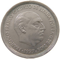 SPAIN 50 PESETAS 1957 58 #a042 0473 - 50 Céntimos