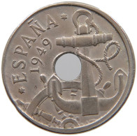 SPAIN 50 CENTIMOS 1949 #a080 0399 - 50 Centesimi
