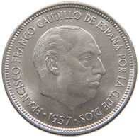 SPAIN 5 PESETAS 1957 71 TOP #s065 0501 - 5 Pesetas