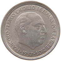 SPAIN 5 PESETAS 1957 69 #s014 0197 - 5 Pesetas