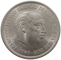 SPAIN 5 PESETAS 1949 50 #a030 0309 - 5 Pesetas