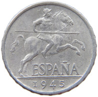 SPAIN 5 CENTIMOS 1945 #s074 0159 - 5 Centiemen