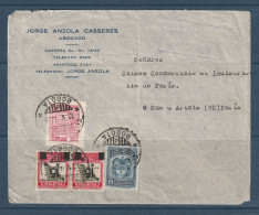 Colombie Lettre De Bogota Pour Paris Par Avion - 1939 - Colombia