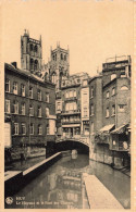 BELGIQUE - Huy - Le Hoyoux Et Le Pont Des Chaînes  - Carte Postale Ancienne - Huy