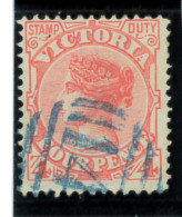 P1934 - VICTORIA SG 337 , SC. 163 , WITH UNUSUAL BLUE CANCELL!!!!!! - Otros & Sin Clasificación